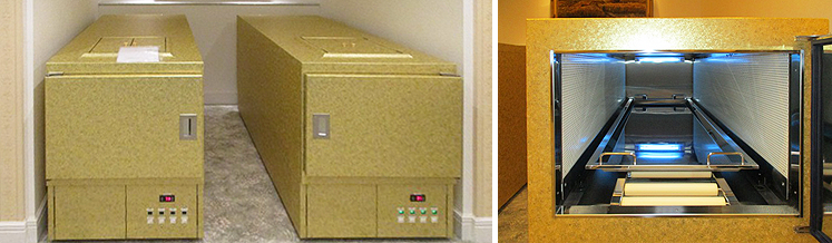 遺体保存用冷蔵庫